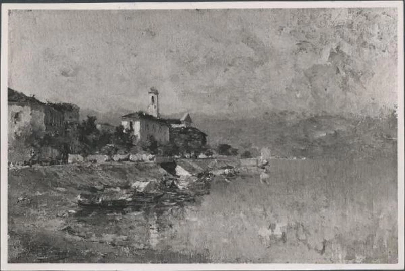Paesaggio del lago di Como